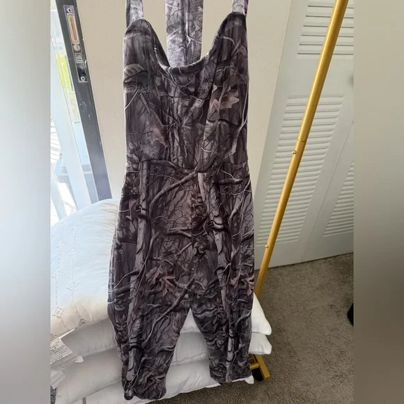 Savage Mood Mesh Capri Jumpsuit - Grey/combo - L - Picture 4 of 6